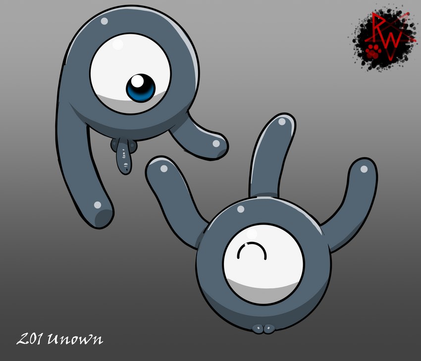 1_eye balls darkened_genitalia duo female floating genitals male penis pussy simple_background rapistwerewolf nintendo pokemon eye_creature generation_2_pokemon letter_creature pokemon_(species) unown_(pokemon) unown_r unown_w digital_media_(artwork) hi_res