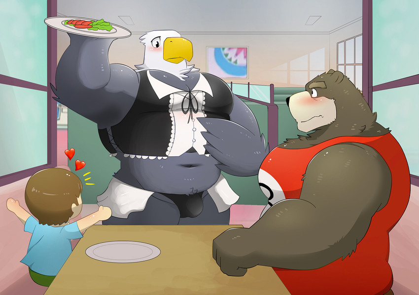 apollo, grizzly, and villager (animal crossing and etc) created by kawaii raion