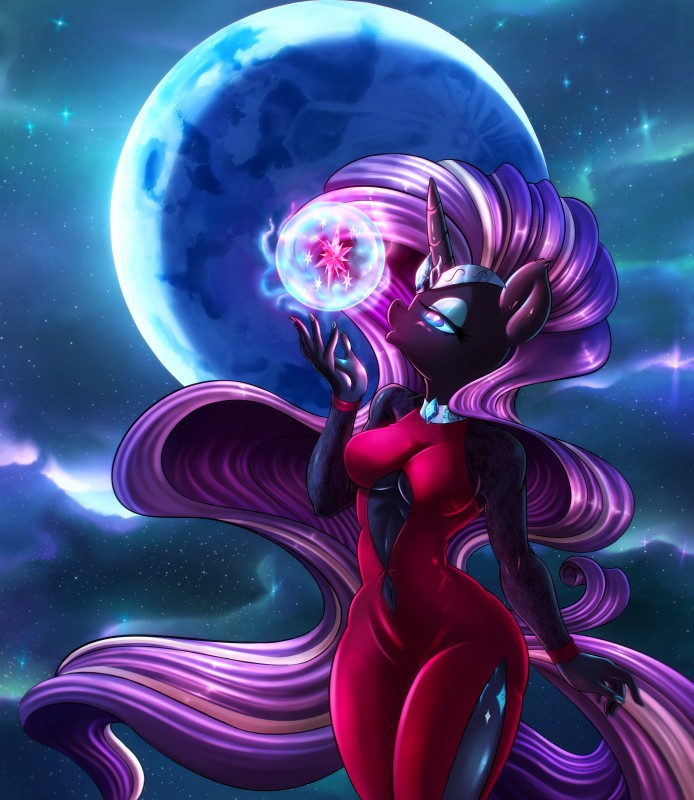 nightmare rarity (my little pony (idw) and etc) created by chilllum and light262