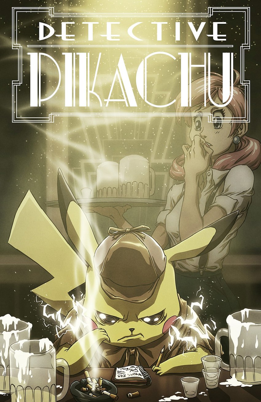 detective pikachu (nintendo and etc) created by svonbuchwald