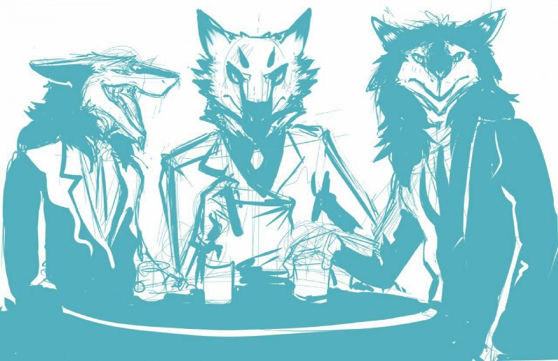 anix, bosssergal, and zeronious created by hadishaw