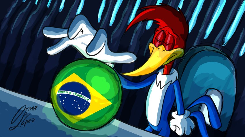 woody woodpecker (the woody woodpecker show and etc) created by omar2203