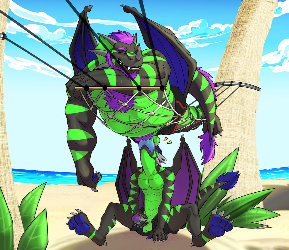 age_difference anthro anthro_on_anthro anthro_penetrated anthro_penetrating anthro_penetrating_anthro ball_size_difference balls barazoku beach beard belly biceps big_balls big_muscles big_penis bodily_fluids body_hair bottomwear bottomwear_down chest_hair claws clothing cloud day digitigrade duo erection eyes_closed facial_hair father_penetrating_son fellatio frill_(anatomy) genitals hair hammock horn huge_balls huge_muscles huge_penis humanoid_genitalia humanoid_penis leaf looking_pleasured lying male male/male male_penetrated male_penetrating male_penetrating_male masturbation mature_anthro mature_male motion_lines musclegut muscular muscular_anthro muscular_male neck_bulge non-mammal_balls on_front oral oral_penetration outside palm_tree pawpads pecs penetration penile penile_masturbation penis penis_in_mouth penis_size_difference plant pubes sand scales seaside sex shadow sitting size_difference sky sleep_sex sleeping smaller_penetrated sweat swimming_trunks swimming_trunks_down swimwear teeth tree vein water wings younger_penetrated seyrmo european_mythology mythology crome zach_(crome) dragon mythological_creature mythological_scalie scalie western_dragon hi_res father_(lore) father_and_child_(lore) father_and_son_(lore) incest_(lore) parent_(lore) parent_and_child_(lore) parent_and_son_(lore) son_(lore)
