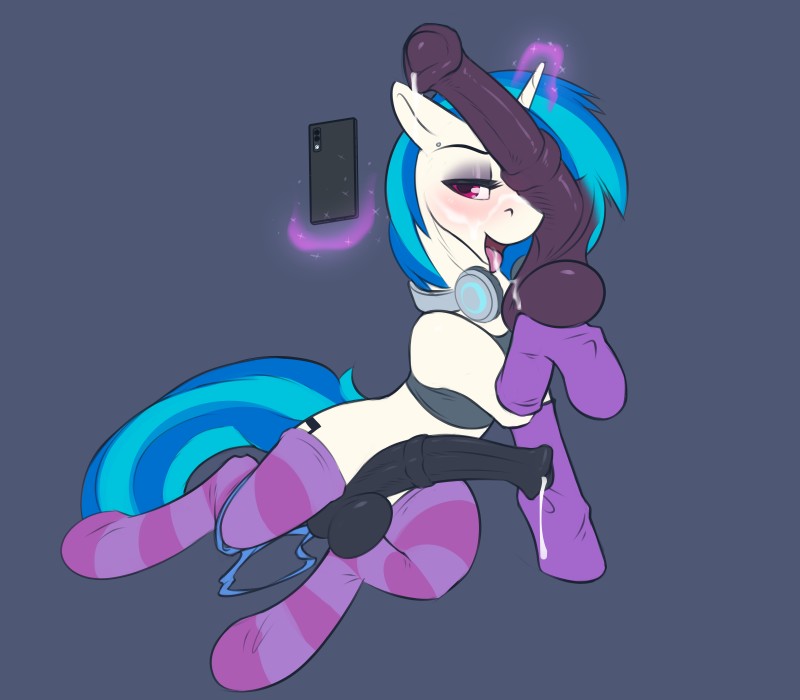 vinyl scratch (friendship is magic and etc) created by phenyanyanya