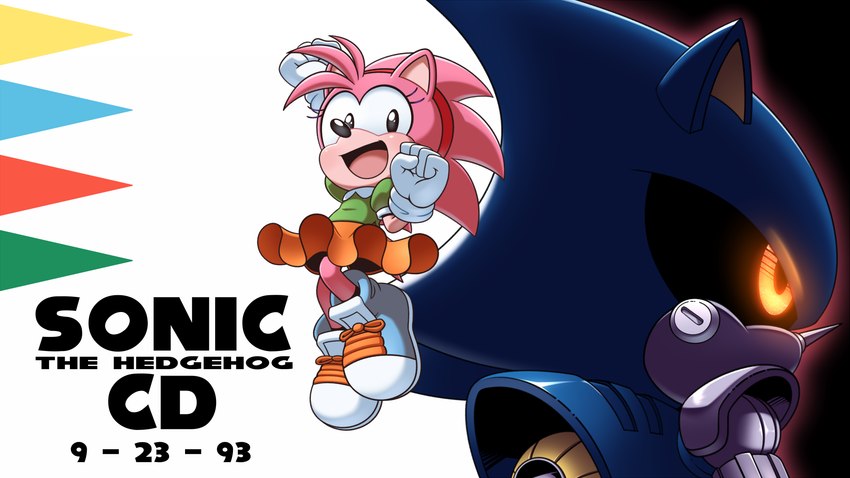 amy rose, classic amy rose, and metal sonic (sonic the hedgehog (series) and etc) created by hyoumaru