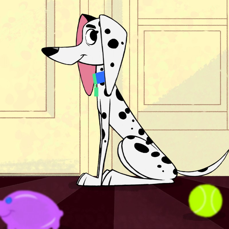 delilah (101 dalmatian street and etc) created by kanahu