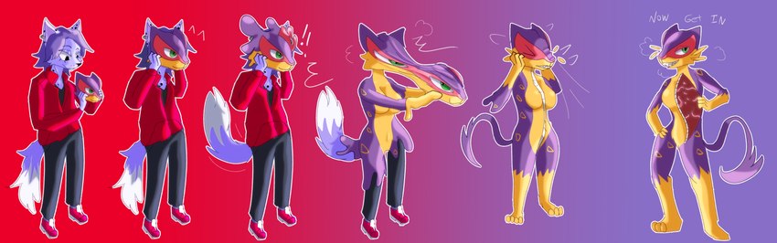 anthro basic_sequence female goo_transformation latex linear_sequence male mask mask_transformation solo transformation transformation_sequence crumbleumble nintendo pokemon canid canine generation_5_pokemon humanoid liepard living_latex mammal pokemon_(species) absurd_res hi_res