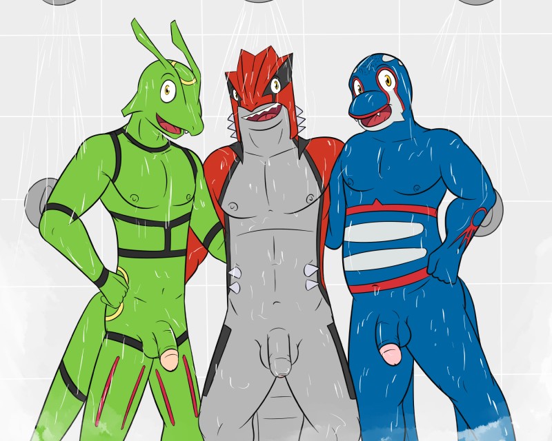 anthro anthrofied balls blue_balls circumcised communal_shower flaccid foreskin genitals green_balls grey_balls group humanoid_genitalia humanoid_penis legendary_trio male male/male open_mouth penis pokemorph shower simple_background tail trio weather_trio fuze asian_mythology east_asian_mythology mythology nintendo pokemon gordon_(fuze) cetacean dragon eastern_dragon generation_3_pokemon groudon kyogre legendary_pokemon mammal marine mythological_creature mythological_scalie pokemon_(species) rayquaza scalie 2016 5:4 hi_res