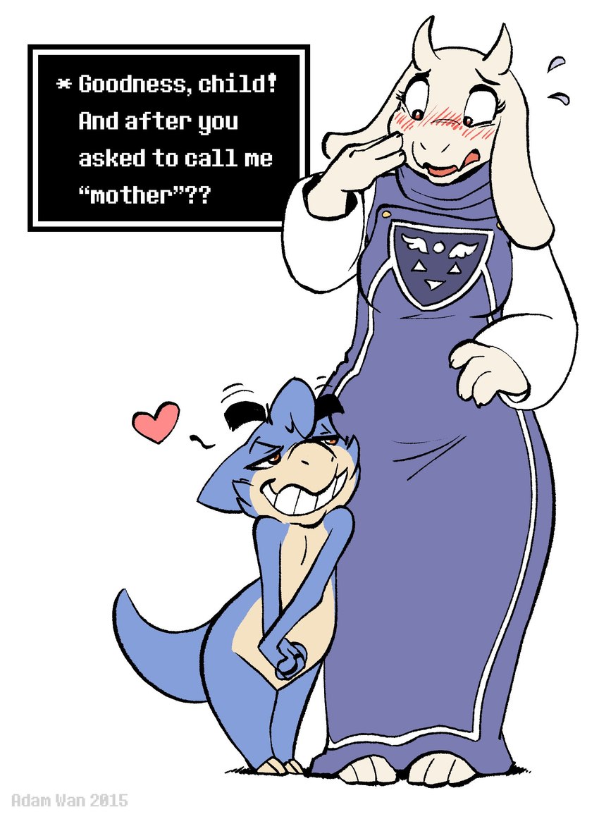 toriel (undertale (series) and etc) created by zaush