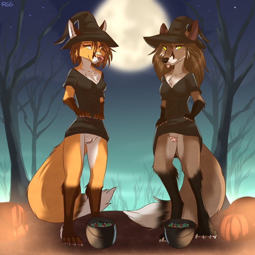 cassidy and rhea gale (halloween) created by ruth66