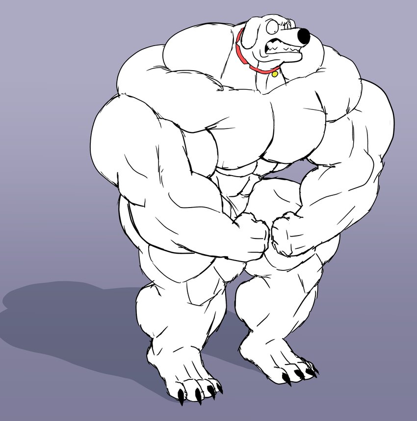brian griffin (family guy) created by parttimeyeen (artist)