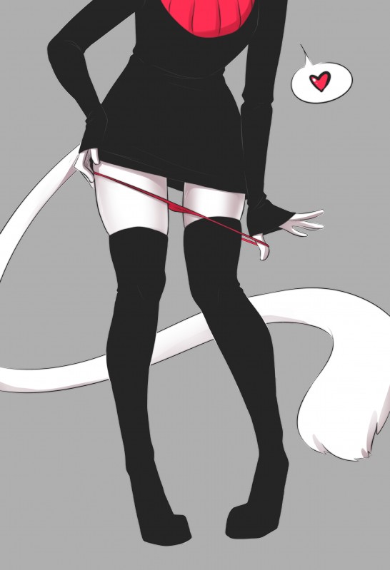 anthro clothed clothing clothing_pull female fur heart_symbol legwear panties panties_down panty_pull partially_clothed simple_background solo standing thigh_highs underwear underwear_down underwear_pull undressing white_body white_fur suelix mercy_(suelix) felid mammal absurd_res digital_media_(artwork) hi_res male_(lore)