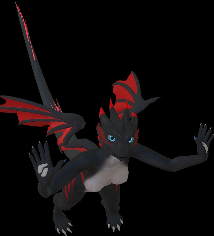 athletic female neos solo tail vrchat_model elysium_avatars mythology vrchat dragon mythological_creature mythological_scalie scalie 3d_(artwork) alpha_channel digital_media_(artwork) hi_res