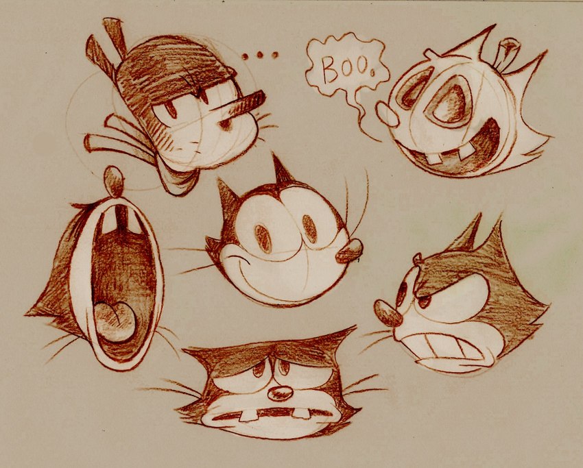 felix the cat and krazy kat (felix the cat (series) and etc) created by termiteterror