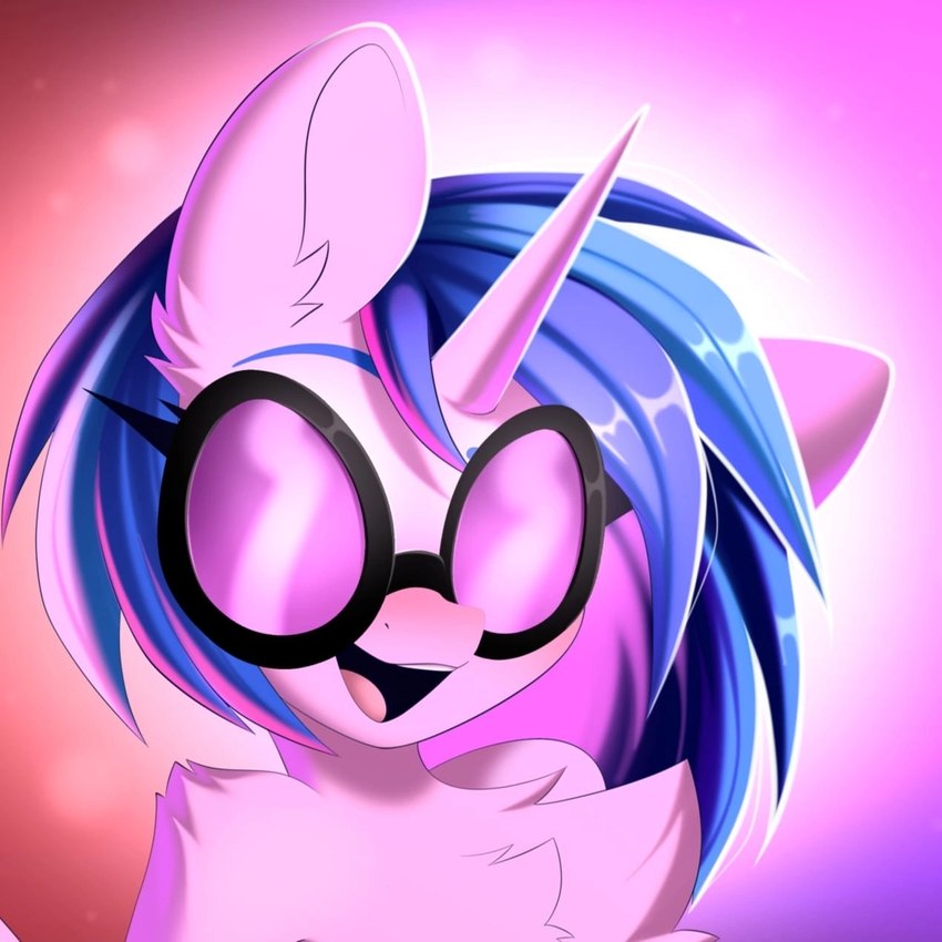 vinyl scratch (friendship is magic and etc) created by kebchach