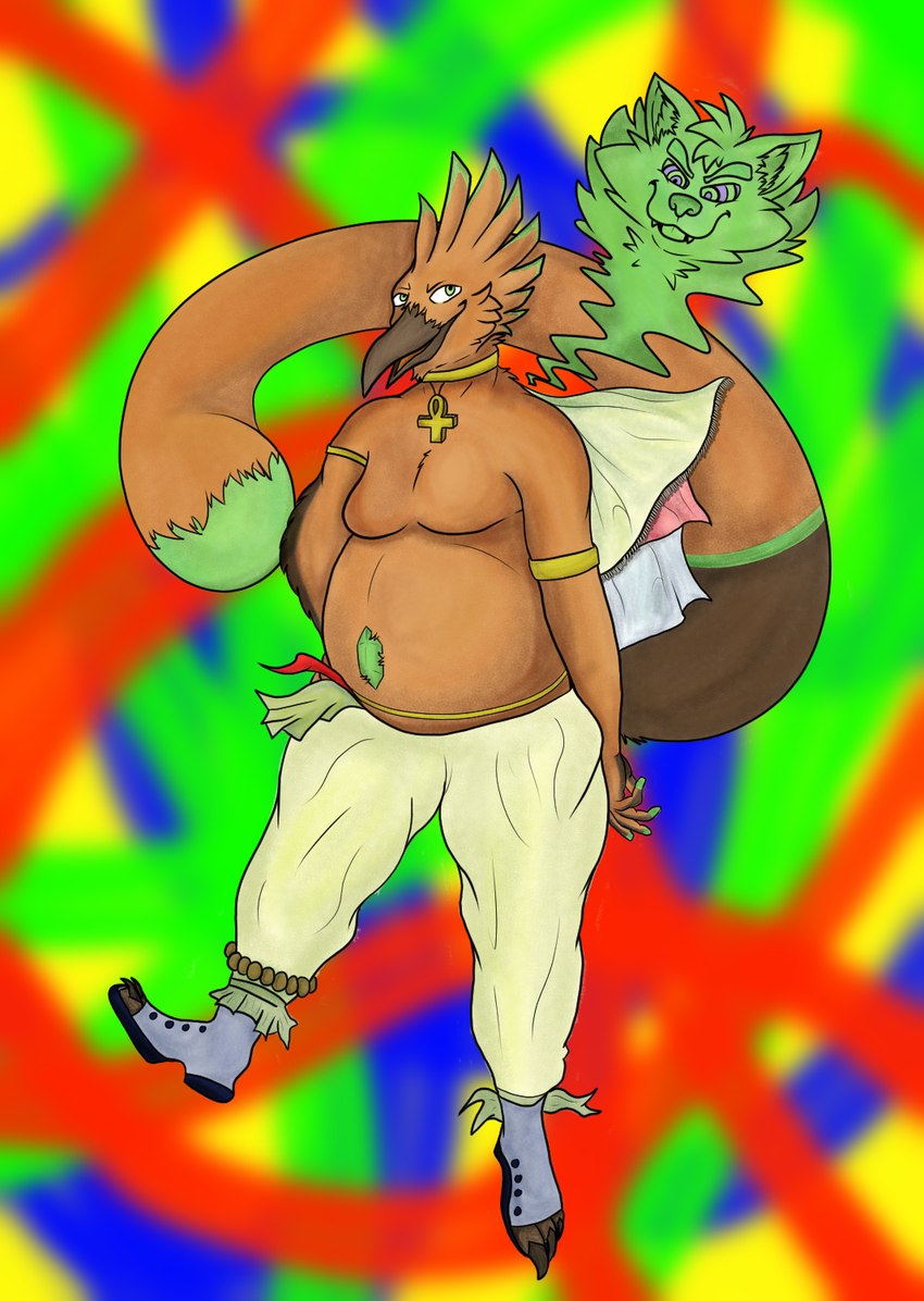 onaka and regdeh (hypnovember) created by caine latrans (artist)