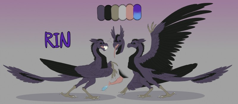 egg feathered_wings feathers feral fluffy fur male multiple_poses pose solo tail wings sunny_way european_mythology mythology dragon mythological_creature mythological_scalie scalie western_dragon wyvern rin_(disambiguation) hi_res model_sheet