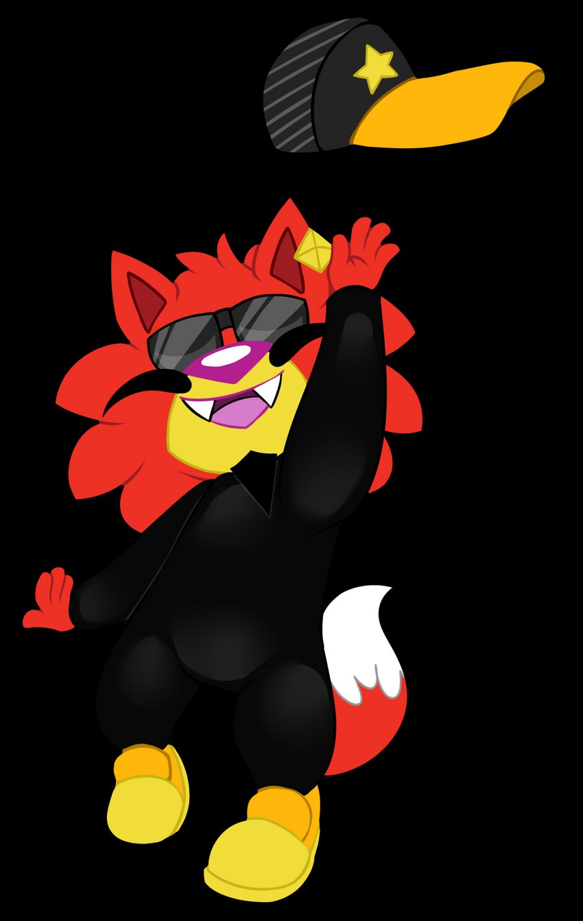 blingo the flashy fox (moshi monsters) created by melaniethebobcat