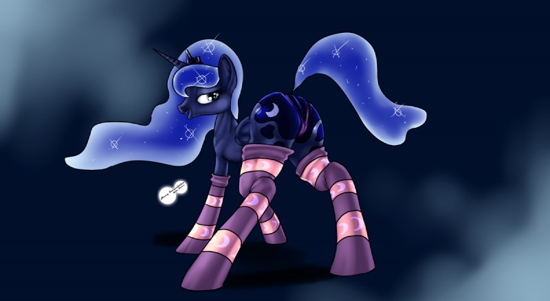 princess luna (friendship is magic and etc) created by heavyperscription
