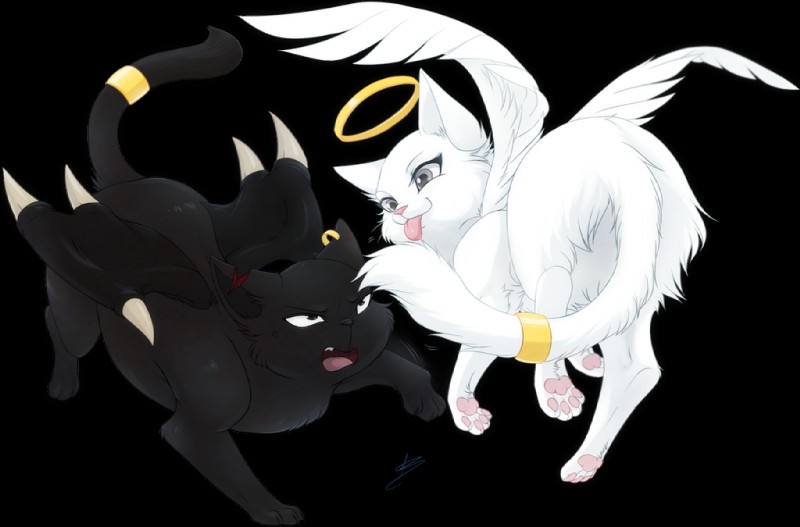 angelica and mortifer created by seyumei