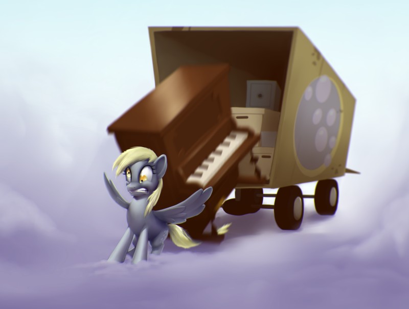 derpy hooves (friendship is magic and etc) created by moonlitbrush (artist)