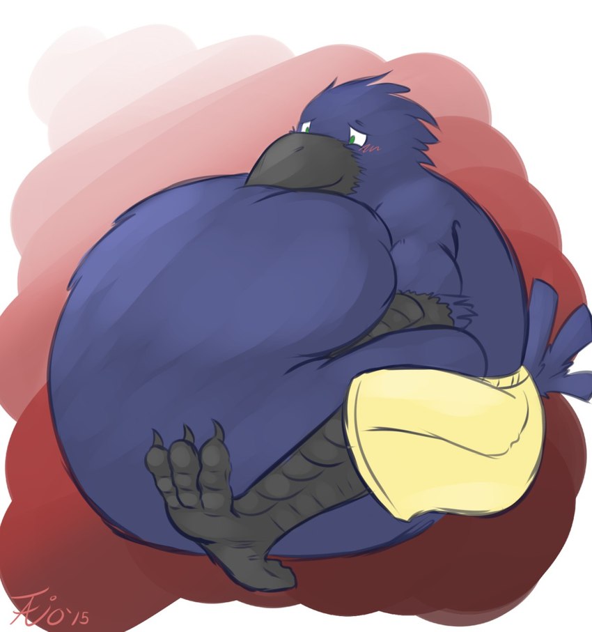 4_toes abdominal_bulge anisodactyl anthro anthro_pred avian_feet beak belly big_belly biped black_beak black_body black_claws black_feathers blush bottomwear claws clothed clothing digitigrade feathers feet fully_inside green_eyes hand_on_belly holding_belly huge_belly hyper hyper_abdominal_bulge hyper_belly male male_pred offscreen_character scuted_arms scutes shorts simple_background sitting smile smirk soft_vore solo tail tail_feathers three-quarter_view toe_claws toes topless vore tanio schwarz_(mattman) avian bird corvid corvus_(genus) crow oscine passerine 2015 colored_sketch dated digital_media_(artwork) hi_res shaded signature sketch