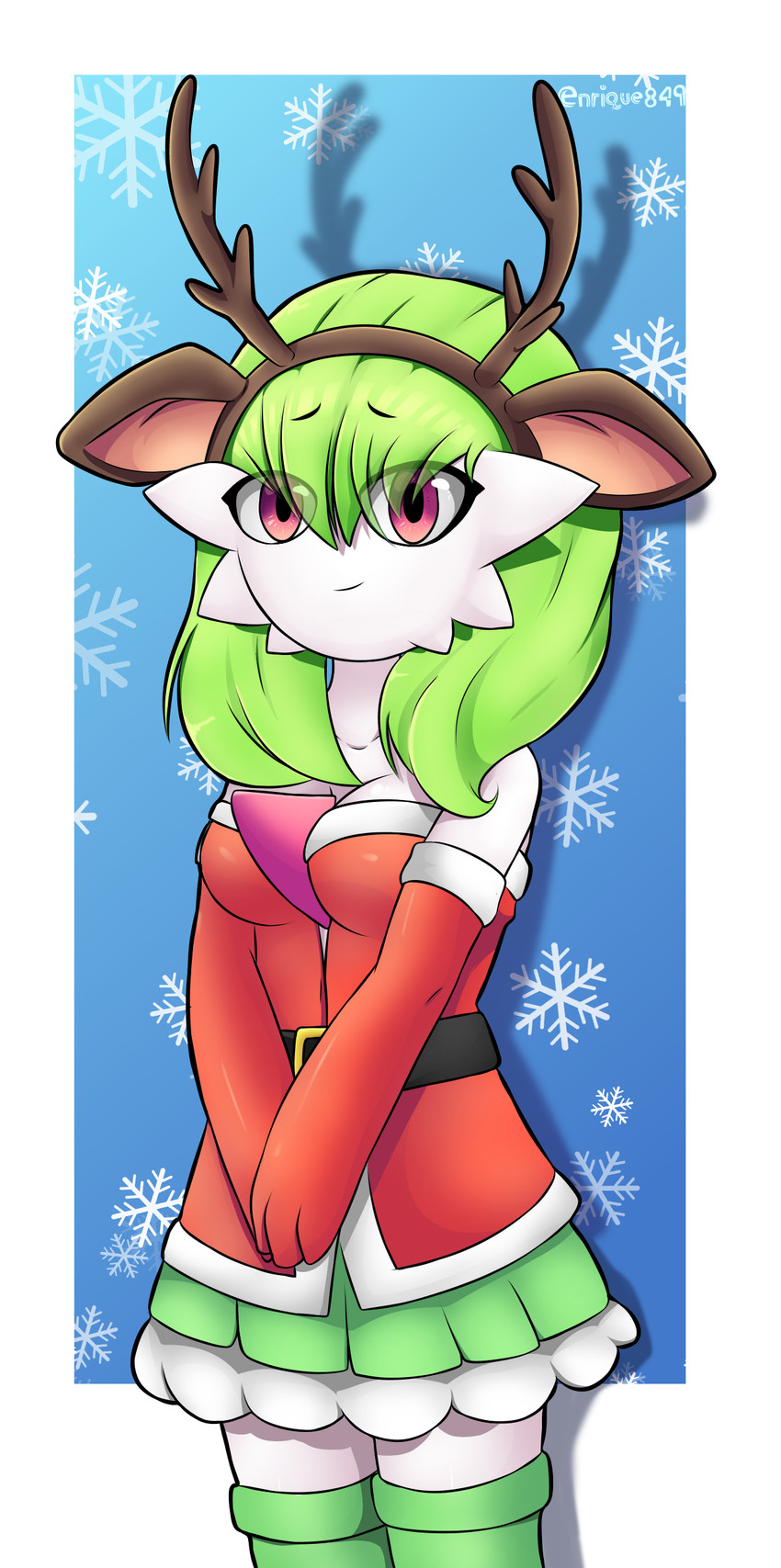 ailin gardevoir (christmas and etc) created by enrique849