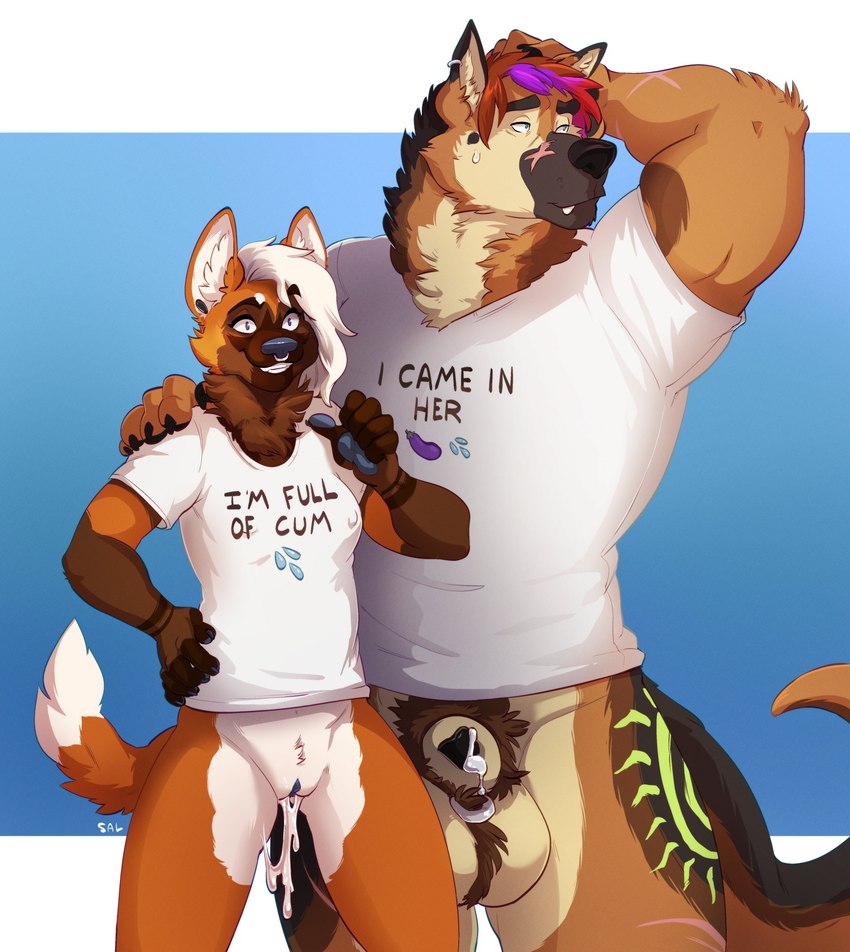 pheeze and princess (i'm full of cum) created by mustachemutt