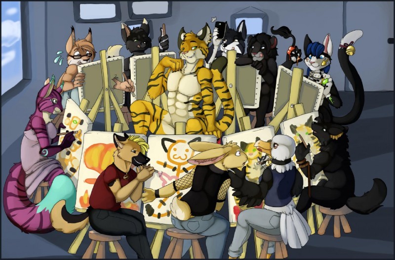 kitt-n-valentine, dark-lightwolf, silvanuswolff, jackvanguard, maho-gato, and etc created by jagon