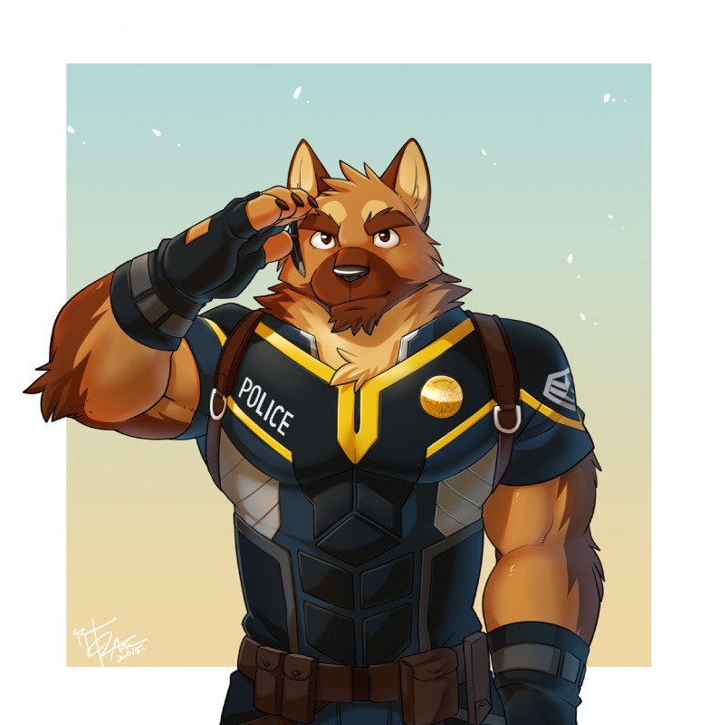 officer benson created by takemoto arashi