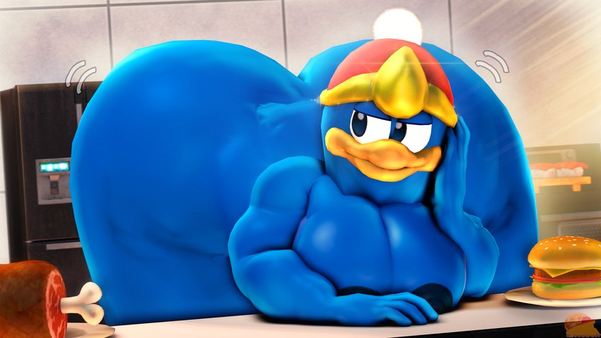 king dedede (kirby (series) and etc) created by moonwulf