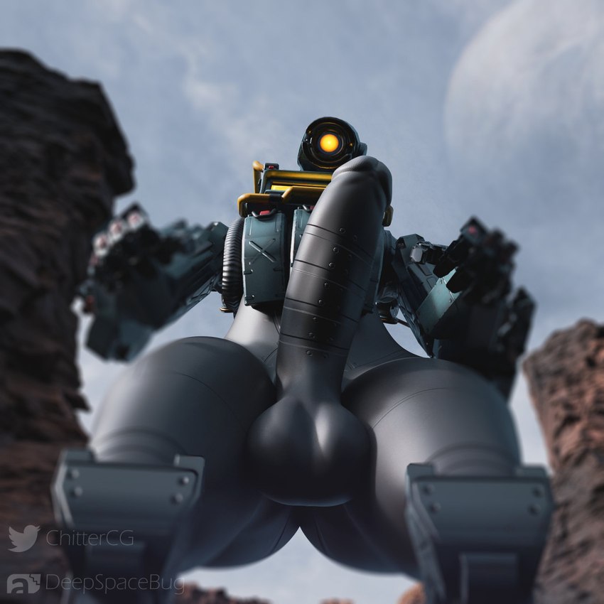 armor balls big_balls big_butt big_penis butt curvy_figure erection femboy genitals huge_butt huge_penis huge_thighs looking_at_viewer looking_down low-angle_view machine male metallic_body not_furry nude penis solo thick_thighs deepspacebug apex_legends electronic_arts respawn_entertainment pathfinder_(apex_legends) humanoid robot 1:1 3d_(artwork) digital_media_(artwork) hi_res