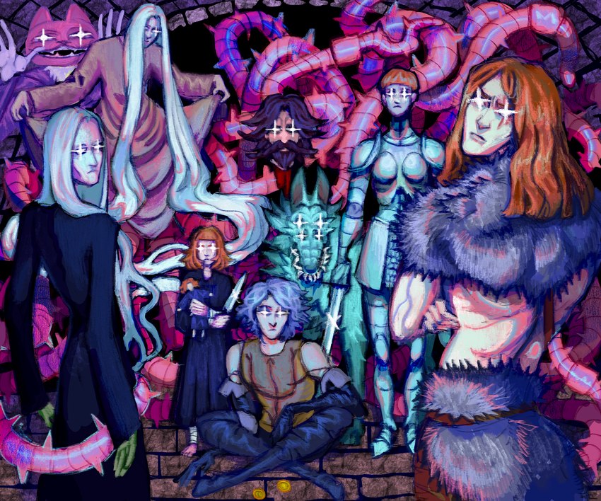 pocketcat, enki, girl, ragnvaldr, moonless, and etc (fear and hunger) created by metarealism lord