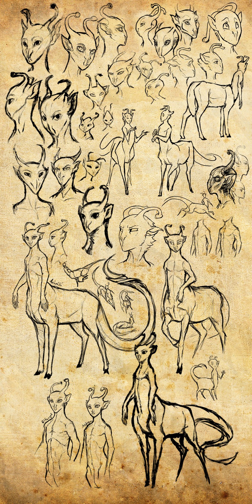 4_eyes blade eyestalks gesture hooves lying male multi_eye nude quadruped running scar standing tail tail_blade text waving weapon_tail lackofa animorphs aldrea-iskillion-falan aximili-esgarrouth-isthill elfangor-sirinial-shamtul alien andalite taur 1:2 2011 english_text hi_res sketch sketch_page female_(lore)