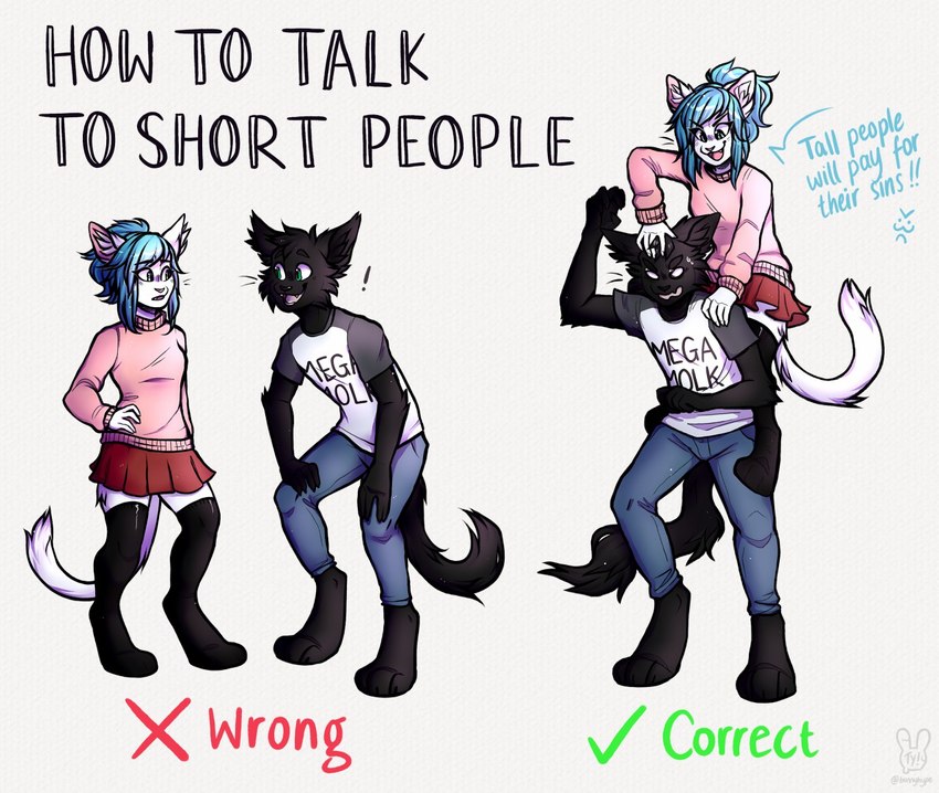 tablekat (how to talk to short people) created by bunnyhype