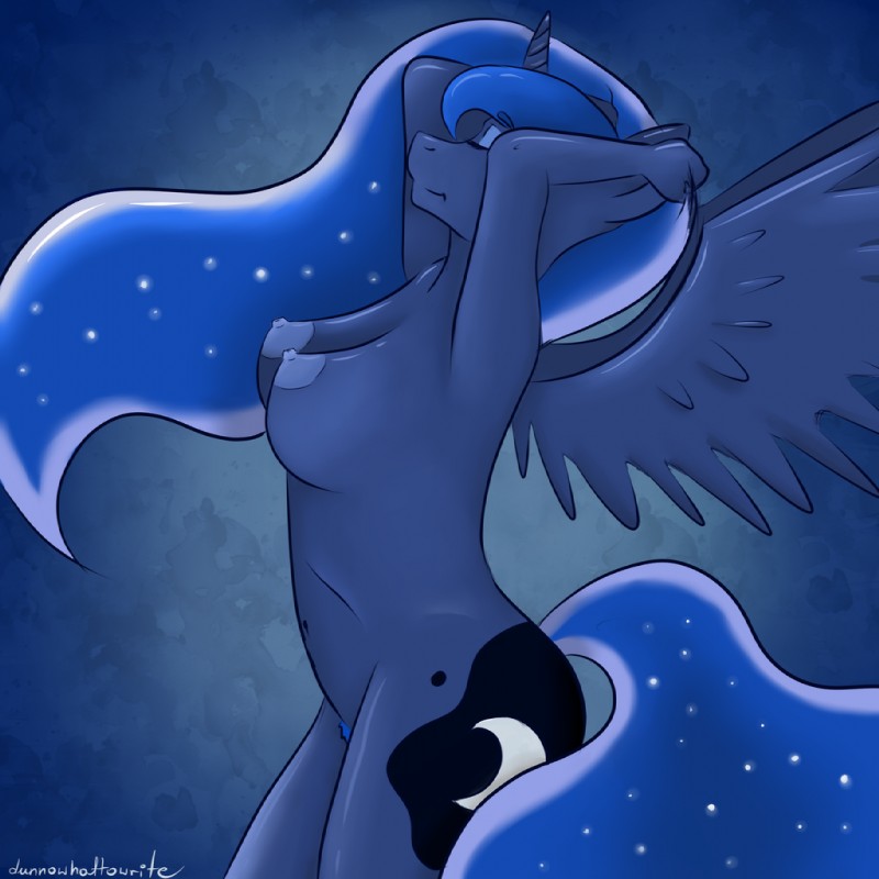 princess luna (friendship is magic and etc) created by dunnowhattowrite