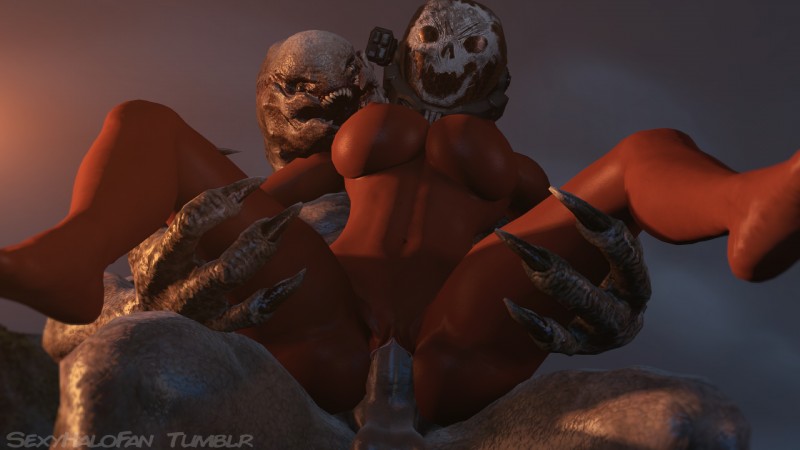 breasts crossgender duo female genitals interspecies male male/female pussy sexyhalofan halo_(series) microsoft xbox_game_studios alien human mammal sangheili 16:9 3d_(artwork) digital_media_(artwork) hi_res source_filmmaker_(artwork) widescreen