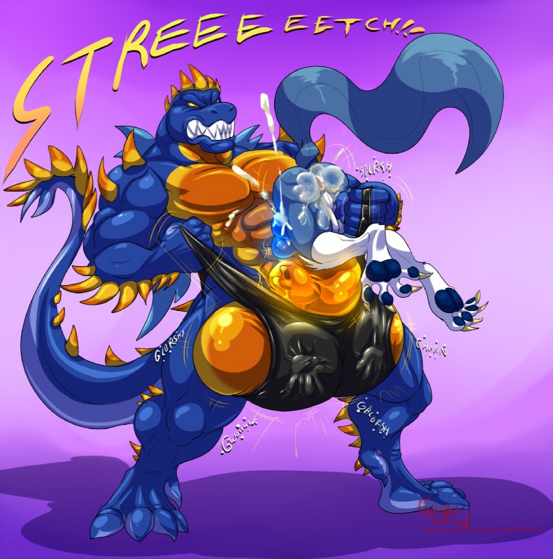 grindzy and jon talbain (darkstalkers and etc) created by hungothenomster