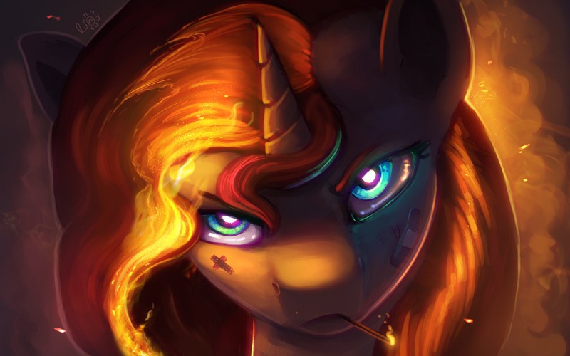 sunset shimmer (equestria girls and etc) created by photonoko