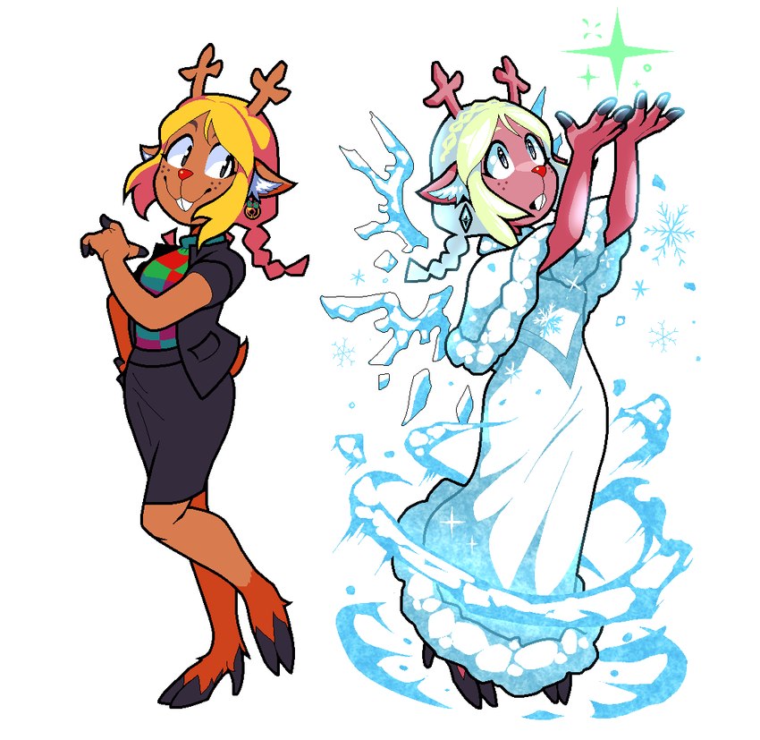 noelle holiday (undertale (series) and etc) created by discommunicator