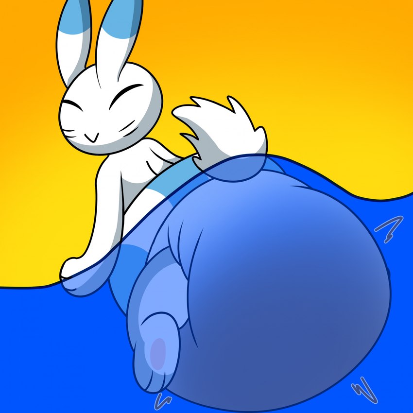 ambiguous_gender anthro big_diaper diaper feces oversized_diaper scatplay soiled_diaper solo unclean_diaper used_diaper waterlogged_diaper merrit_(artist) 2024_pokemon_gigaleak beta_pokemon_games nintendo pokemon beta_pokemon_(species) lagomorph leporid mammal rabbit warabbit 1:1 hi_res