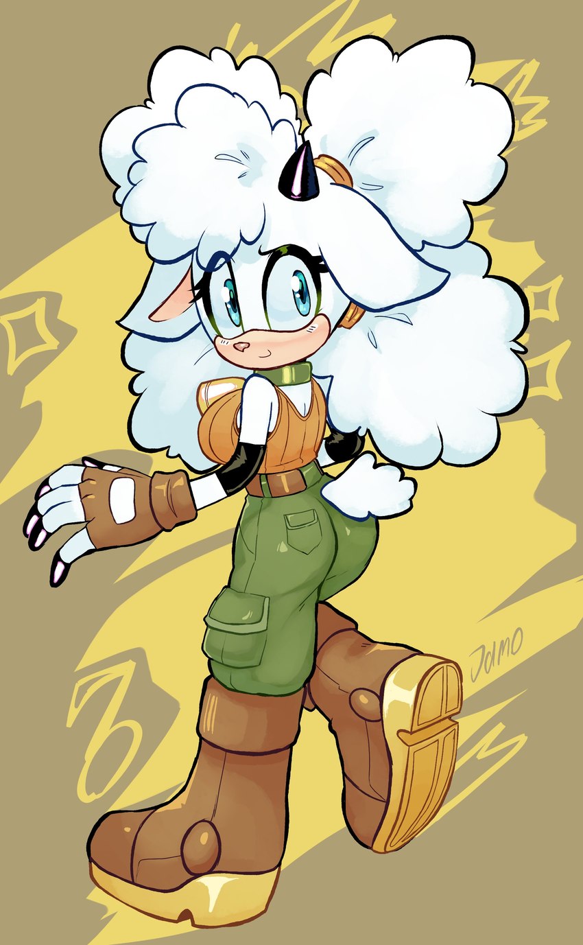 lanolin the sheep (sonic the hedgehog (comics) and etc) created by jamoart