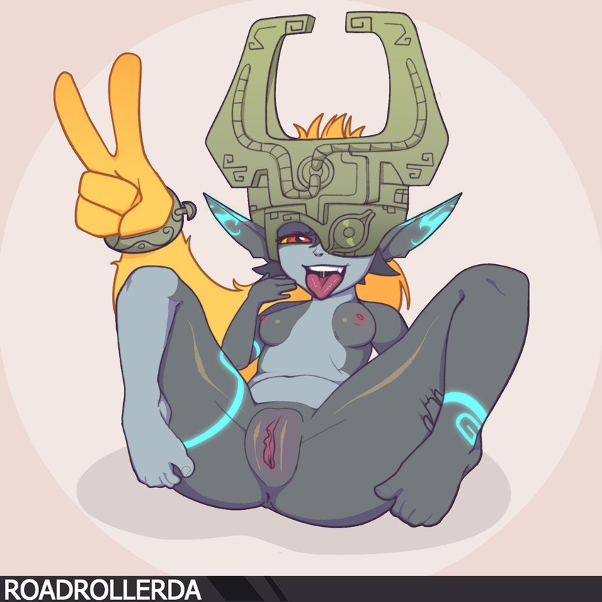 midna (the legend of zelda and etc) created by roadrollerda