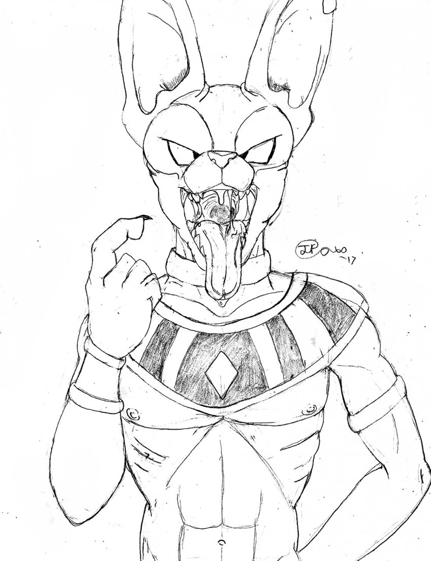 beerus (dragon ball super and etc) created by jimfoxx