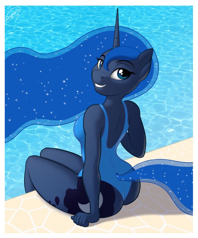 princess luna (friendship is magic and etc) created by skipsy