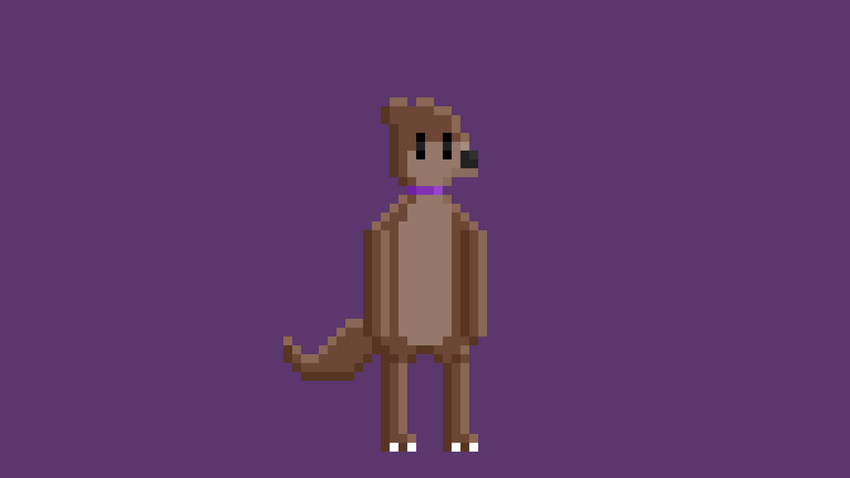 anthro male minimalism minimalist simplistic solo nijtus mammal mustelid otter 16:9 digital_media_(artwork) hi_res pixel_(artwork) widescreen