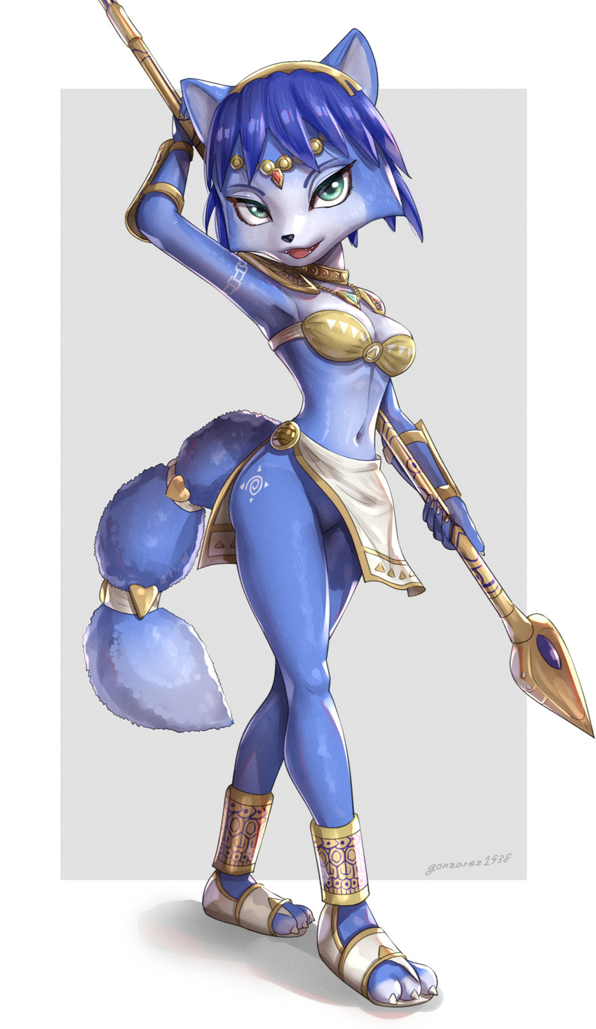 krystal (super smash bros. ultimate and etc) created by gonzarez1938