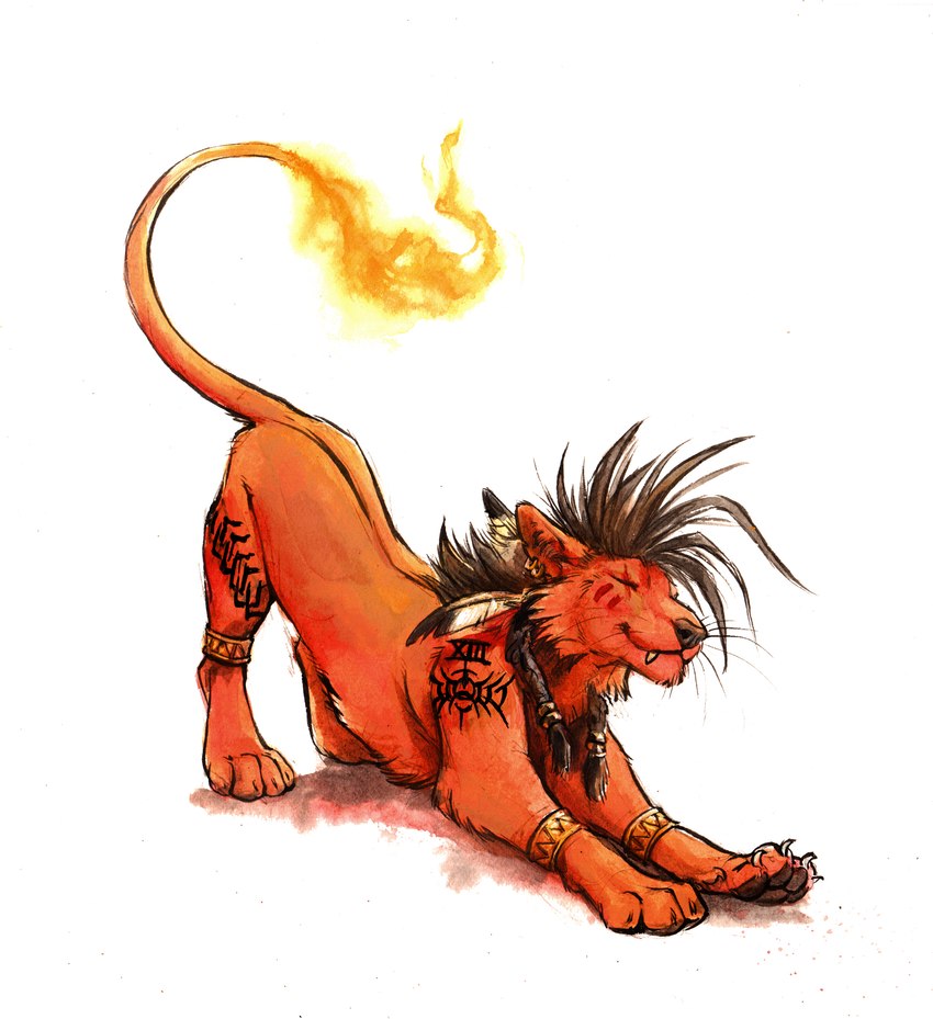 red xiii (final fantasy vii and etc) created by kenket