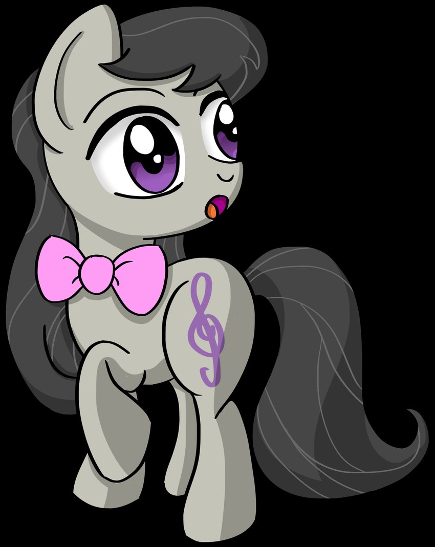 bow_tie cutie_mark female feral fur grey_body grey_fur grey_mane grey_tail hooves long_mane long_tail mane open_mouth orange_tongue pink_bow purple_eyes quadruped raised_foot simple_background solo standing tail thin_eyebrows tongue transparent_background unguligrade datapony friendship_is_magic hasbro my_little_pony octavia_(mlp) earth_pony equid equine horse mammal pony 2016 alpha_channel colored digital_drawing_(artwork) digital_media_(artwork) english_description hi_res shaded simple_shading