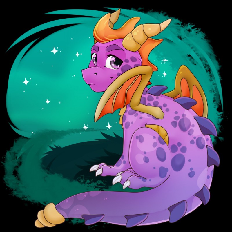 spyro (european mythology and etc) created by manika nika